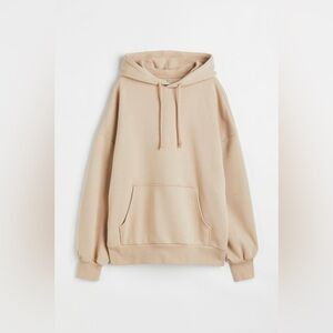H&M Oversized Hoodie - Beige